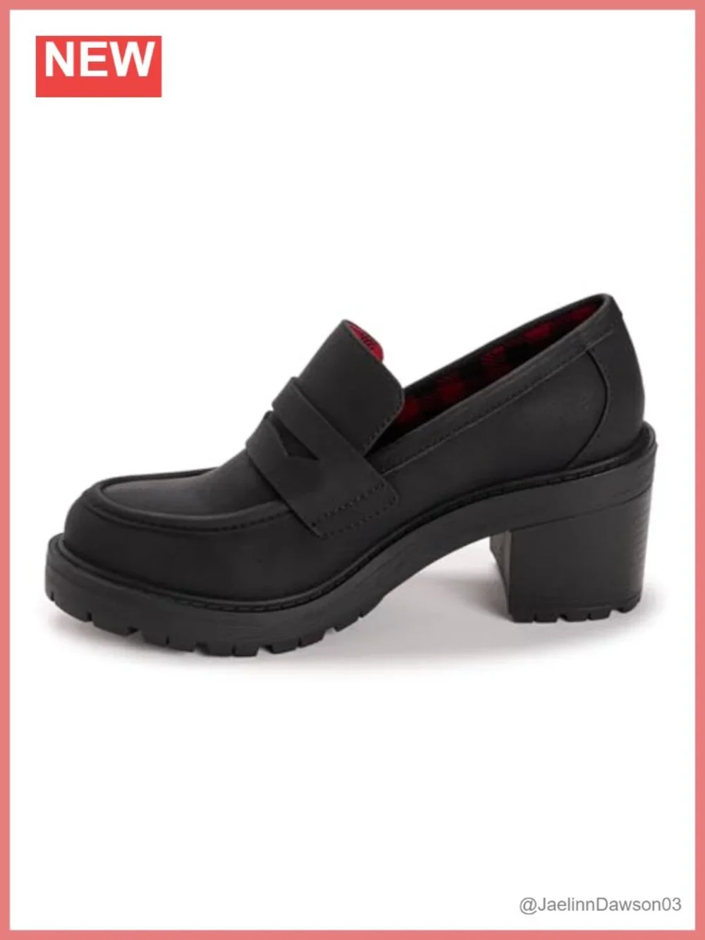 MUK LUKS Leona Loafer - Women's Heeled Loafers, Faux Stack Heel, Comfortable